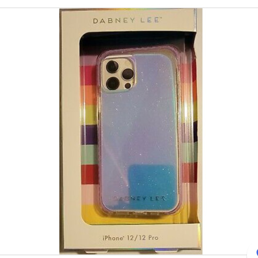 New & Sparkly! Dabney Lee Apple iPhone 12 / 12 Pro Glitter Protective Phone Case